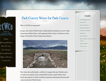 Tablet Screenshot of centerofcoloradowater.com